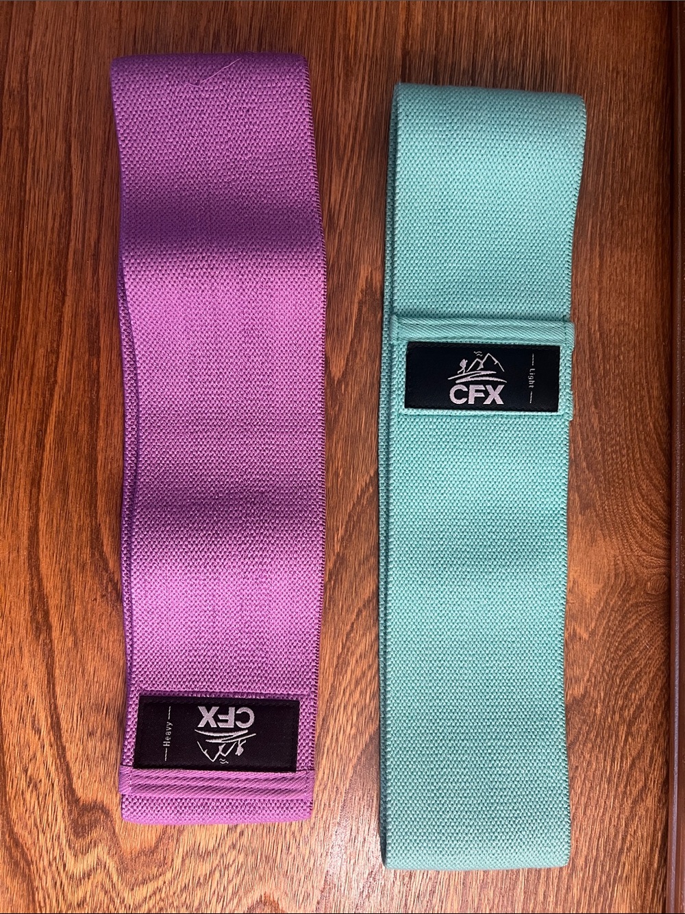 CFX Fabric Booty Bands - Purple & Mint